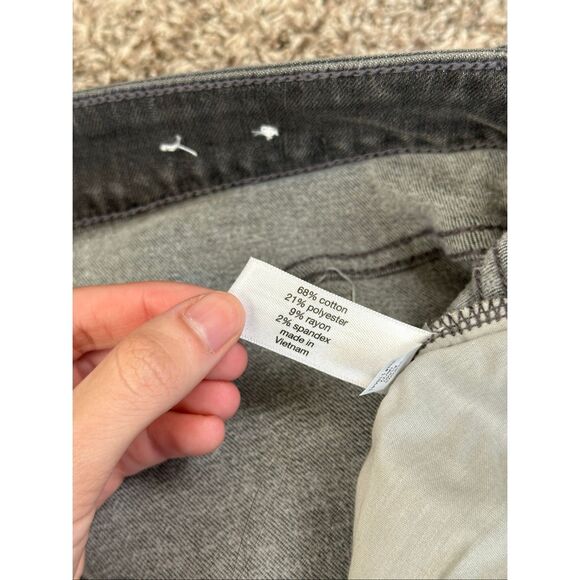 Lane Bryant Gray Mid-Rise Flex Magic Waistband Signature Fit Boot Gray Jeans 18 - Picture 6 of 11